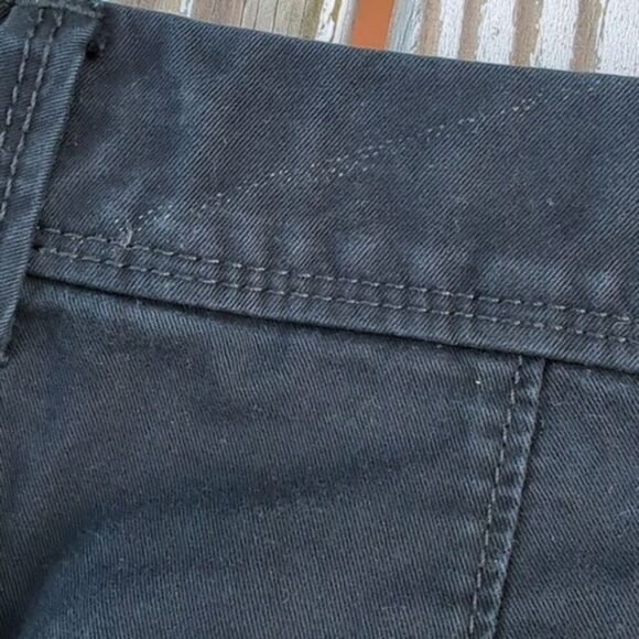 Women's Old Navy 8 M Medium Shorts Chino Khakis Black Stretch 4 Pockets‎ - Picture 7 of 14